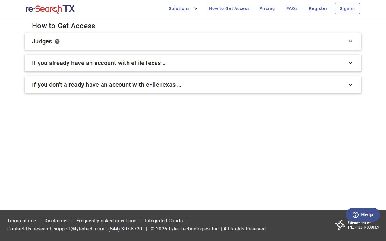 Walker County case search account and access options